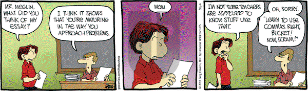 The Buckets on Wednesday September 23, 2015 Comic Strip