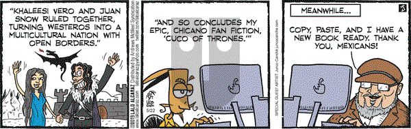 La Cucaracha on Wednesday May 22, 2019 Comic Strip