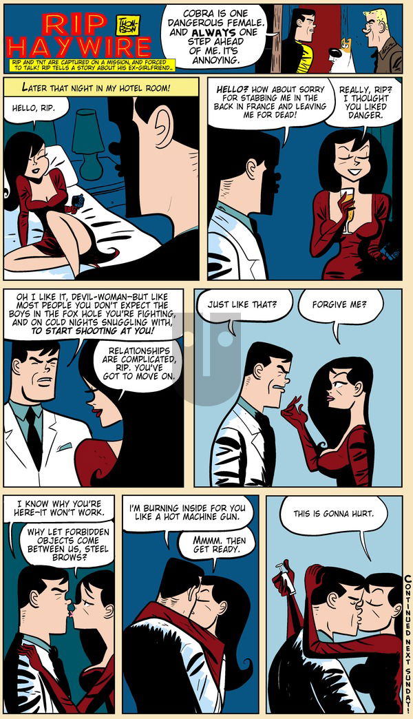 Rip Haywire on Sunday July 7, 2013 Comic Strip
