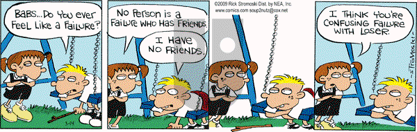 Soup to Nutz - Old on Saturday March 14, 2009 Comic Strip