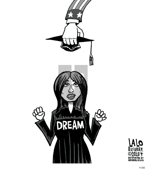 Lalo Alcaraz on Tuesday November 30, 2010 Comic Strip