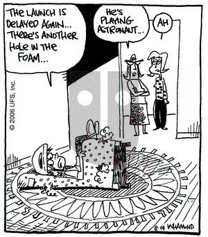Reality Check on Monday August 14, 2006 Comic Strip