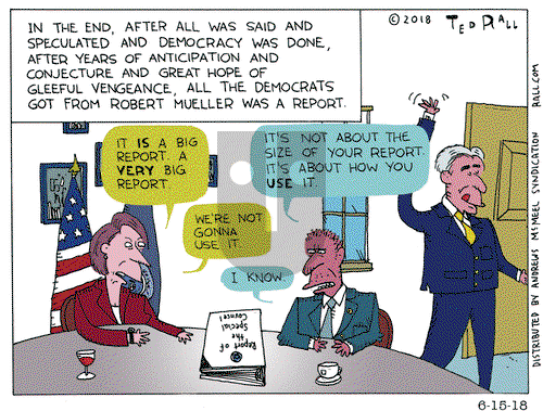 Ted Rall on Friday June 15, 2018 Comic Strip
