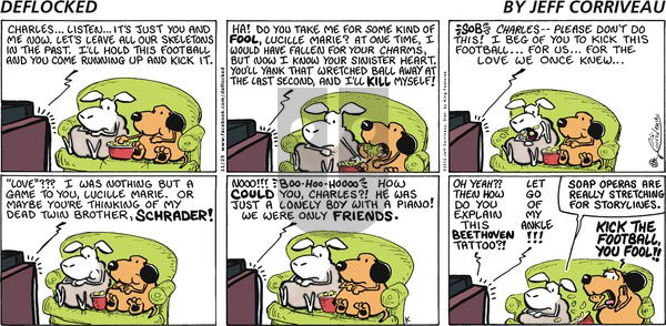DeFlocked on Sunday November 25, 2012 Comic Strip