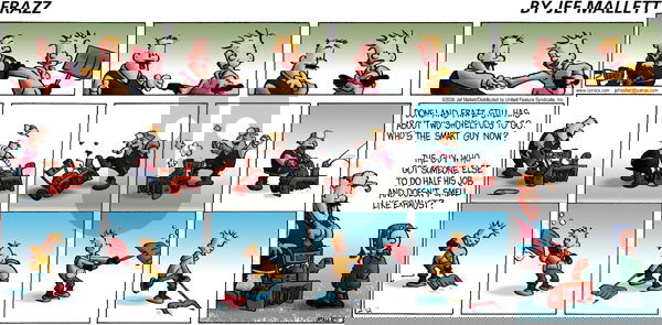 Frazz on Sunday February 12, 2006 Comic Strip