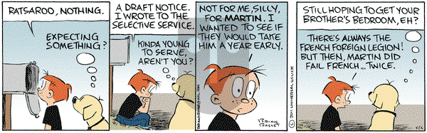 Red and Rover on Friday May 6, 2011 Comic Strip