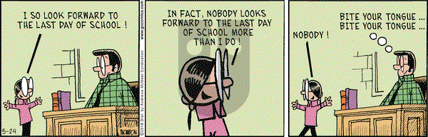 Grand Avenue on Thursday May 24, 2018 Comic Strip