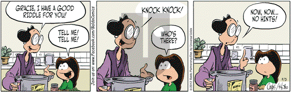 Baldo - Tuesday July 3, 2012 Comic Strip