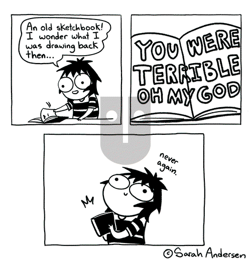 Sarah's Scribbles on Saturday June 3, 2017 Comic Strip