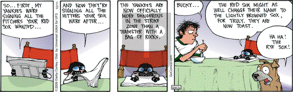Get Fuzzy on Tuesday October 11, 2016 Comic Strip