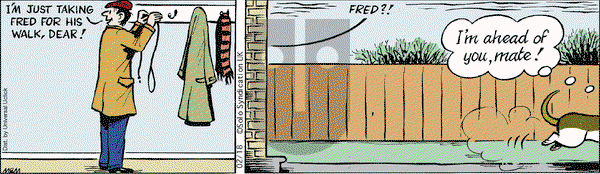 Fred Basset on Wednesday February 18, 2015 Comic Strip