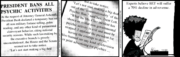 The Boondocks on Friday July 3, 2009 Comic Strip
