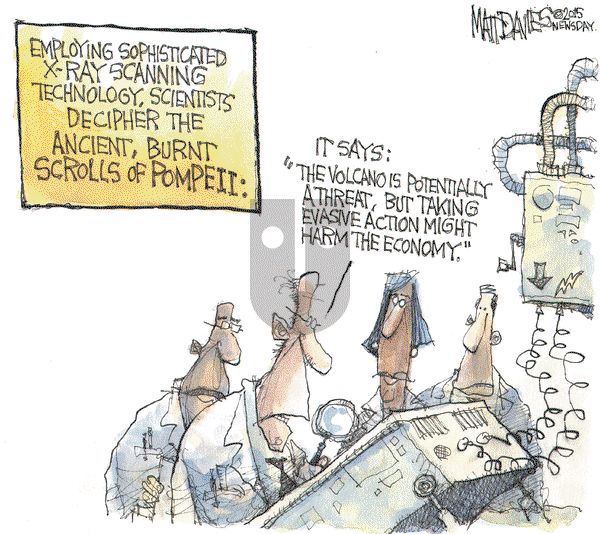 Matt Davies on Wednesday January 28, 2015 Comic Strip