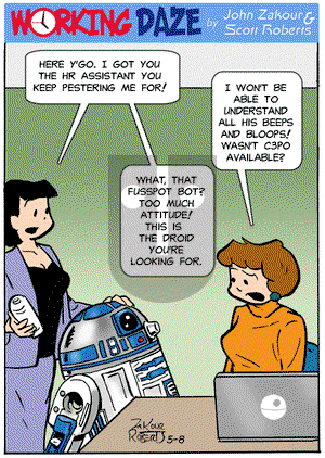 Working Daze - Wednesday May 8, 2024 Comic Strip