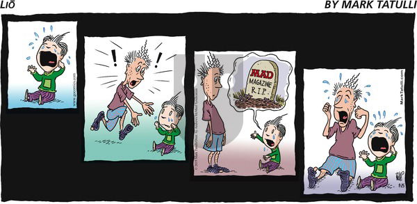 Lio on Sunday August 25, 2019 Comic Strip