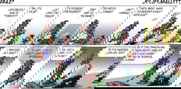 Frazz on Sunday February 11, 2007 Comic Strip