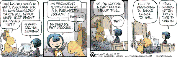 Non Sequitur - Thursday November 25, 2010 Comic Strip