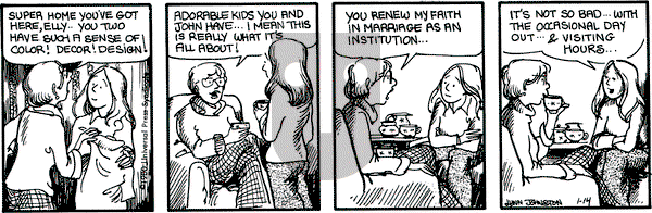 For Better or For Worse on Monday January 14, 1980 Comic Strip