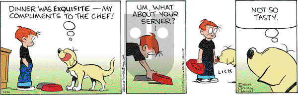 Red and Rover on Friday February 28, 2014 Comic Strip