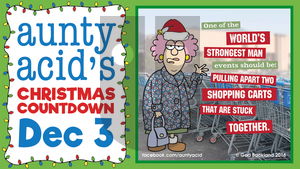 Aunty Acid on Saturday December 3, 2016 Comic Strip