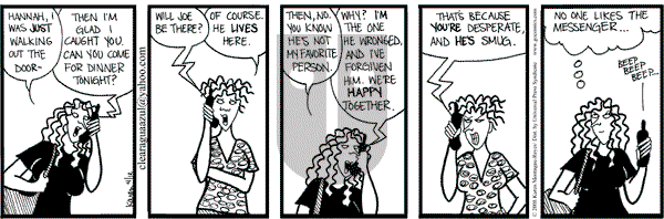 Clear Blue Water on Saturday April 12, 2008 Comic Strip