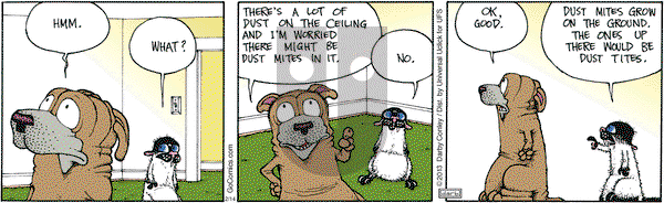 Get Fuzzy on Thursday February 14, 2013 Comic Strip