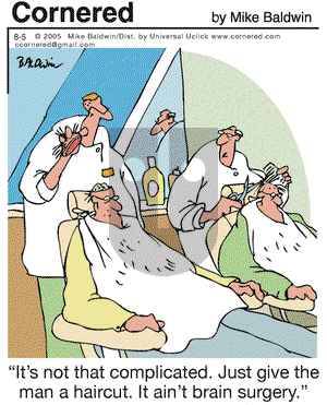 Cornered on Monday August 5, 2013 Comic Strip