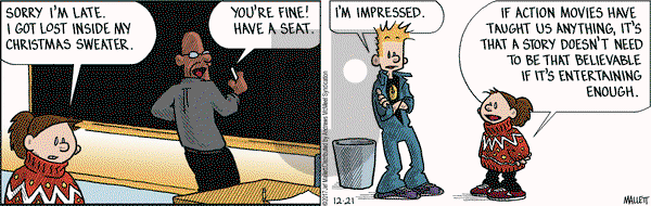 Frazz on Thursday December 21, 2017 Comic Strip