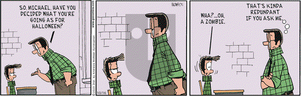 Grand Avenue on Monday October 16, 2023 Comic Strip