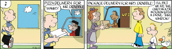 Drabble on Wednesday April 26, 2017 Comic Strip