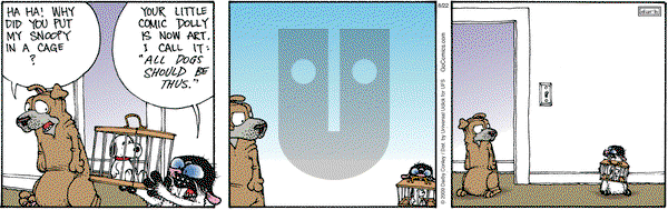 Get Fuzzy on Monday August 22, 2011 Comic Strip