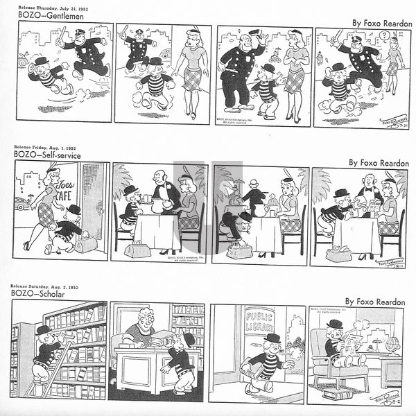 Bozo on Friday April 4, 2025 Comic Strip