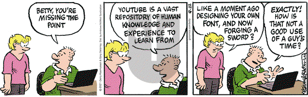 Betty - Wednesday September 22, 2021 Comic Strip