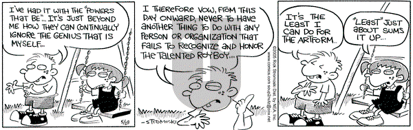 Soup to Nutz - Old on Saturday May 28, 2005 Comic Strip