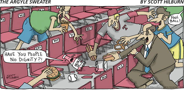 The Argyle Sweater on Sunday May 22, 2011 Comic Strip
