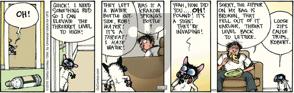 Get Fuzzy on Saturday August 25, 2012 Comic Strip
