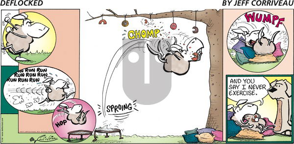 DeFlocked on Sunday July 16, 2017 Comic Strip