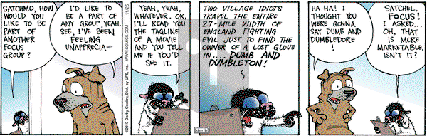 Get Fuzzy on Thursday November 25, 2010 Comic Strip