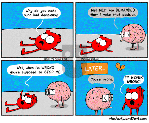 The Awkward Yeti on Monday March 5, 2018 Comic Strip