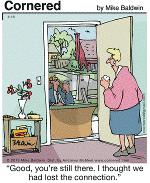 Cornered on Tuesday April 16, 2019 Comic Strip