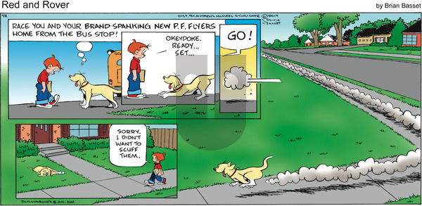 Red and Rover on Sunday September 8, 2019 Comic Strip