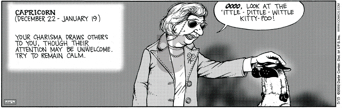 Get Fuzzy - Wednesday May 15, 2002 Comic Strip
