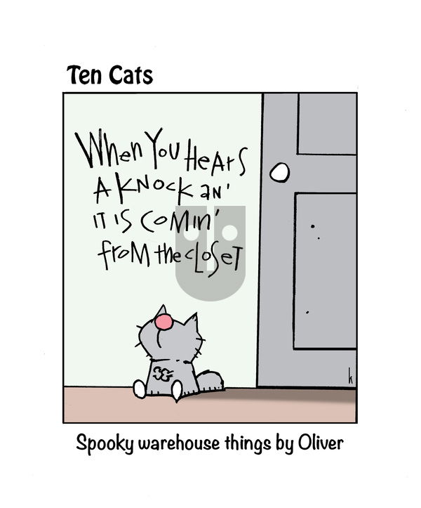 Ten Cats on Thursday February 20, 2025 Comic Strip