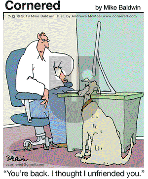 Cornered on Friday July 12, 2019 Comic Strip