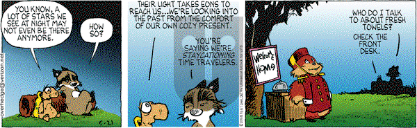 Over the Hedge on Saturday May 21, 2016 Comic Strip