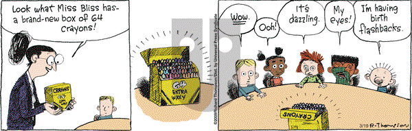 Cul de Sac on Thursday March 19, 2009 Comic Strip