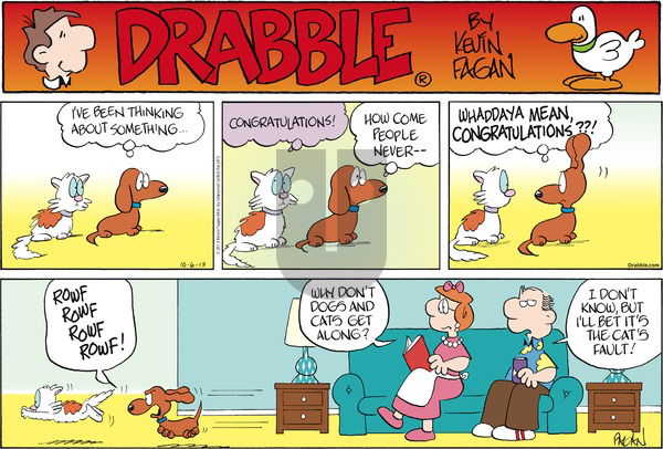 Drabble on Sunday October 6, 2013 Comic Strip