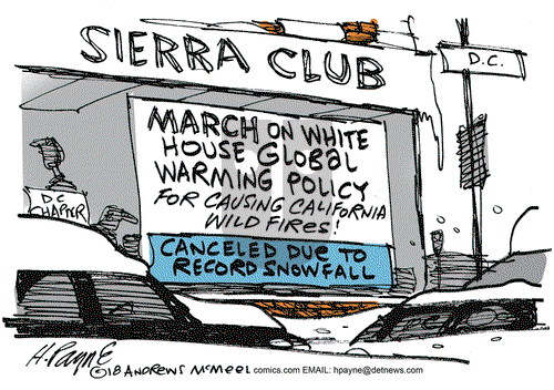 Henry Payne on Thursday November 15, 2018 Comic Strip