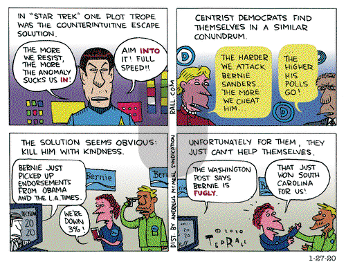 Ted Rall on Monday January 27, 2020 Comic Strip