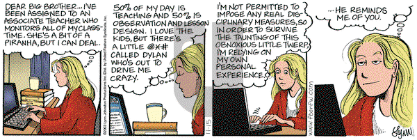 For Better or For Worse on Saturday November 15, 2003 Comic Strip